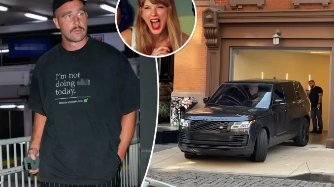 Travis Kelce Spotted Leaving Taylor Swift's Apartment Just Hours Before Chiefs' Game